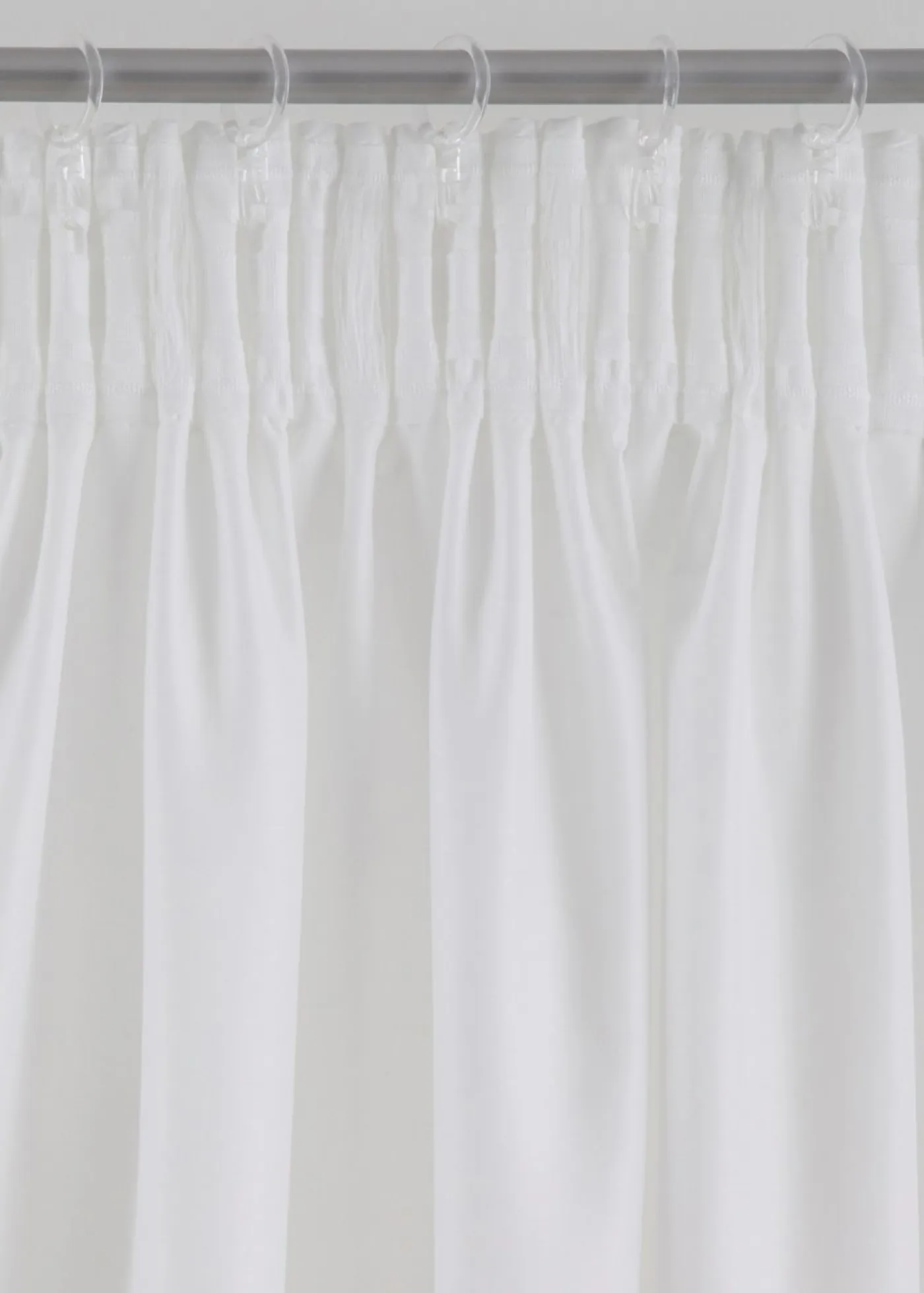 bonprix bonprix Muebles De Sala De Estar·Cortinas De Salón|Cortinas Para Dormitorio>Cortina de microfibra con estampado floral (1 unidad) Blanco-gris