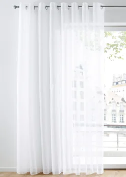 bonprix bonprix Cortina de poliéster reciclado en monocolor