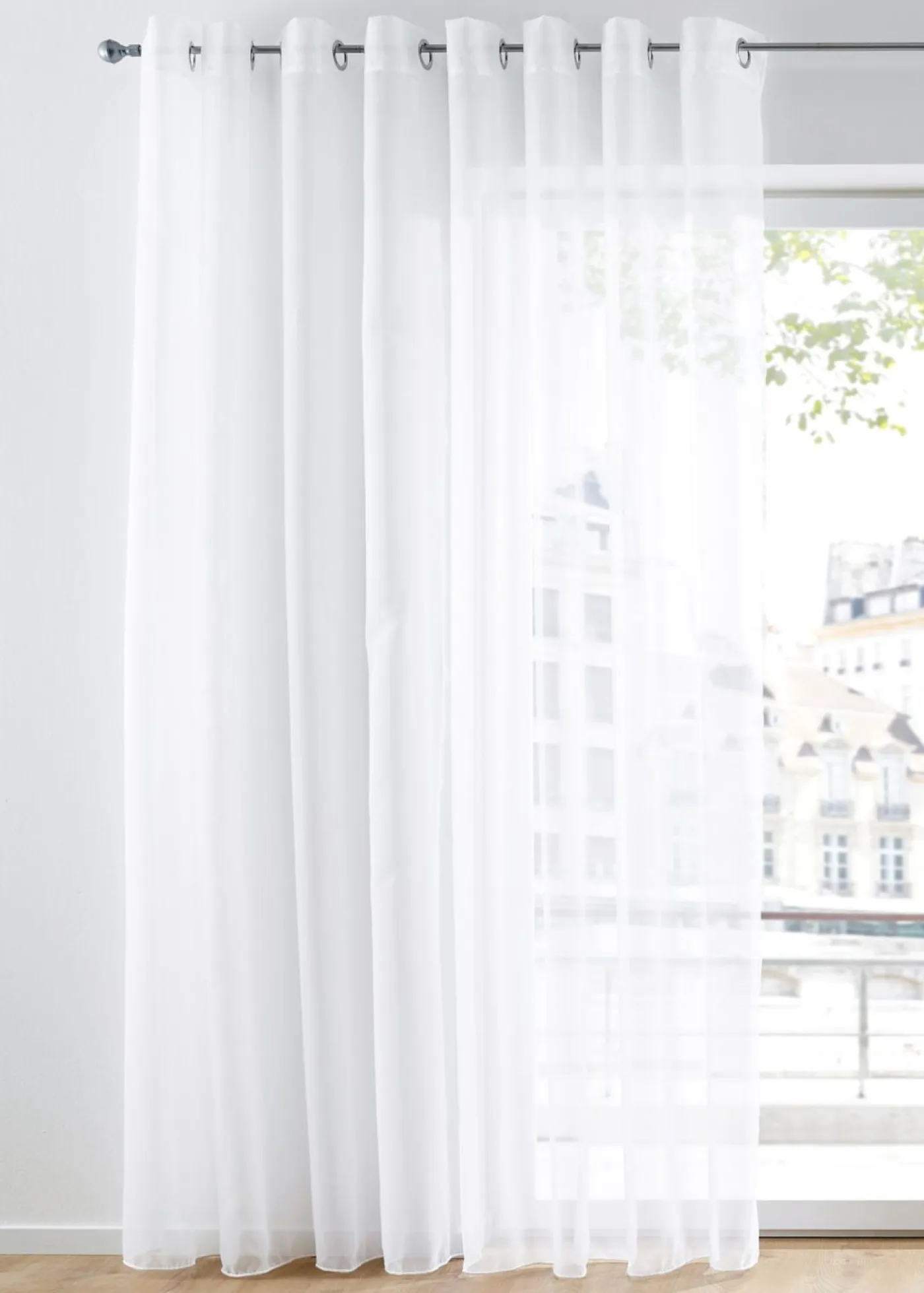 bonprix bonprix Cortina de poliéster reciclado en monocolor