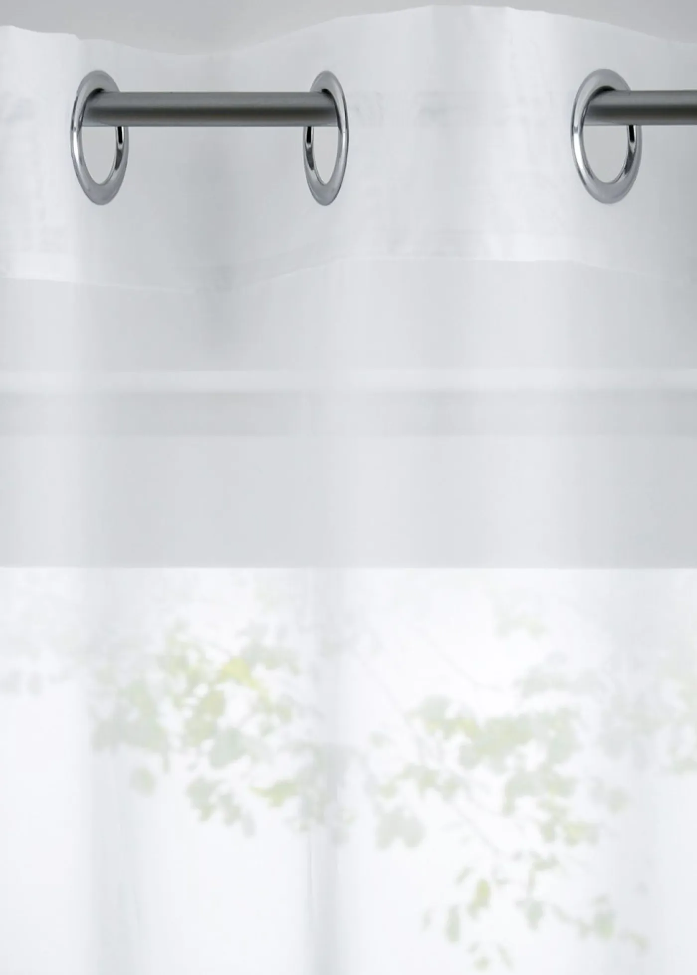 bonprix bonprix Cortina de poliéster reciclado en monocolor