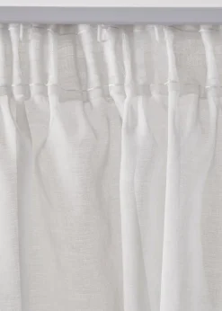 bonprix bonprix Cortina de poliéster reciclado con estampado de flores (1 unidad)