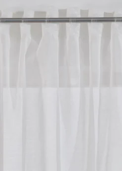 bonprix bonprix Cortina de poliéster reciclado con estampado de flores (1 unidad)