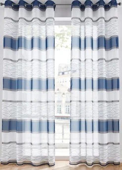 bonprix bonprix Cortina de poliéster reciclado (1 unidad)