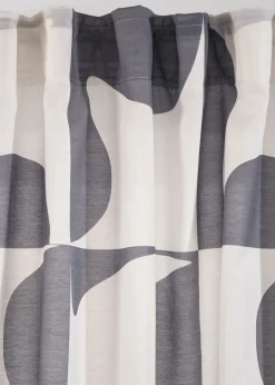 bonprix bonprix Cortina de poliéster reciclado con estampado gráfico (1 unidad)