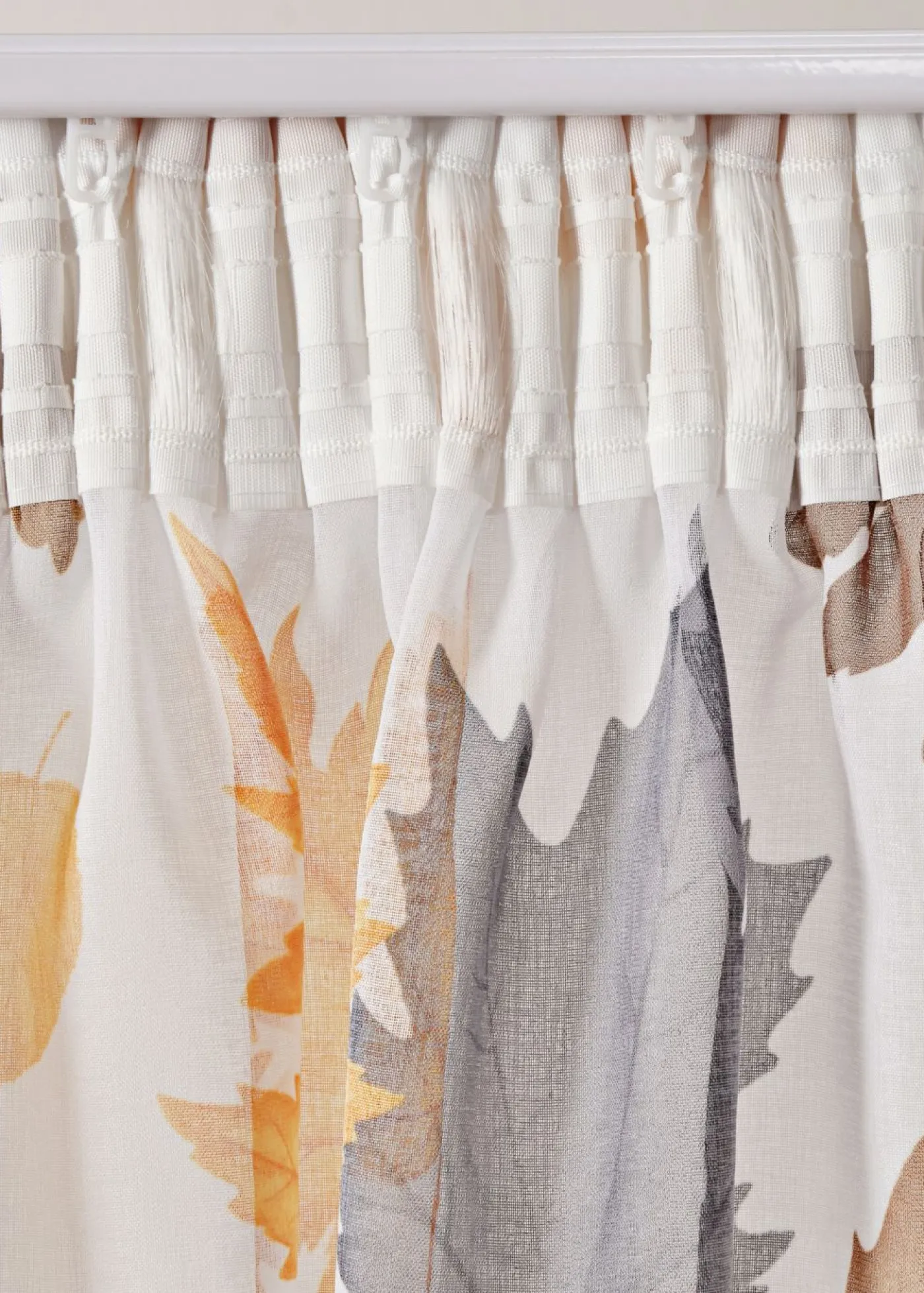 bonprix bonprix Muebles De Comedor·Cortinas Y Estores|Muebles De Sala De Estar·Cortinas De Salón>Cortina de poliéster reciclado (1 unidad) arena-marrón-gris