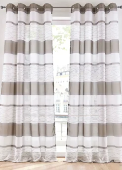 bonprix bonprix Cortina de poliéster reciclado (1 unidad)