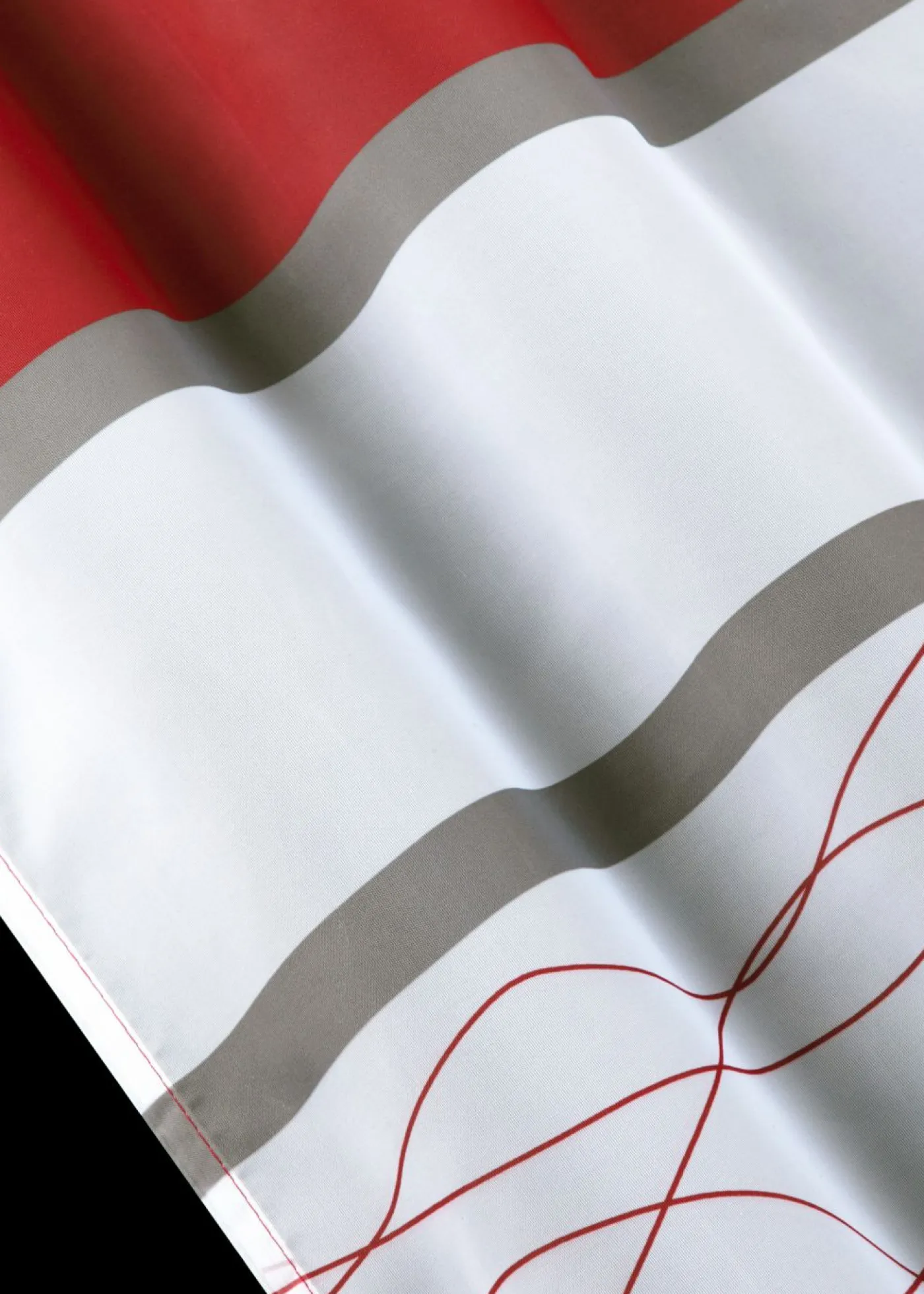 bonprix bonprix Cortinas Baratas|Todas Las Cortinas>Cortina de poliéster reciclado (1 unidad) Rojo