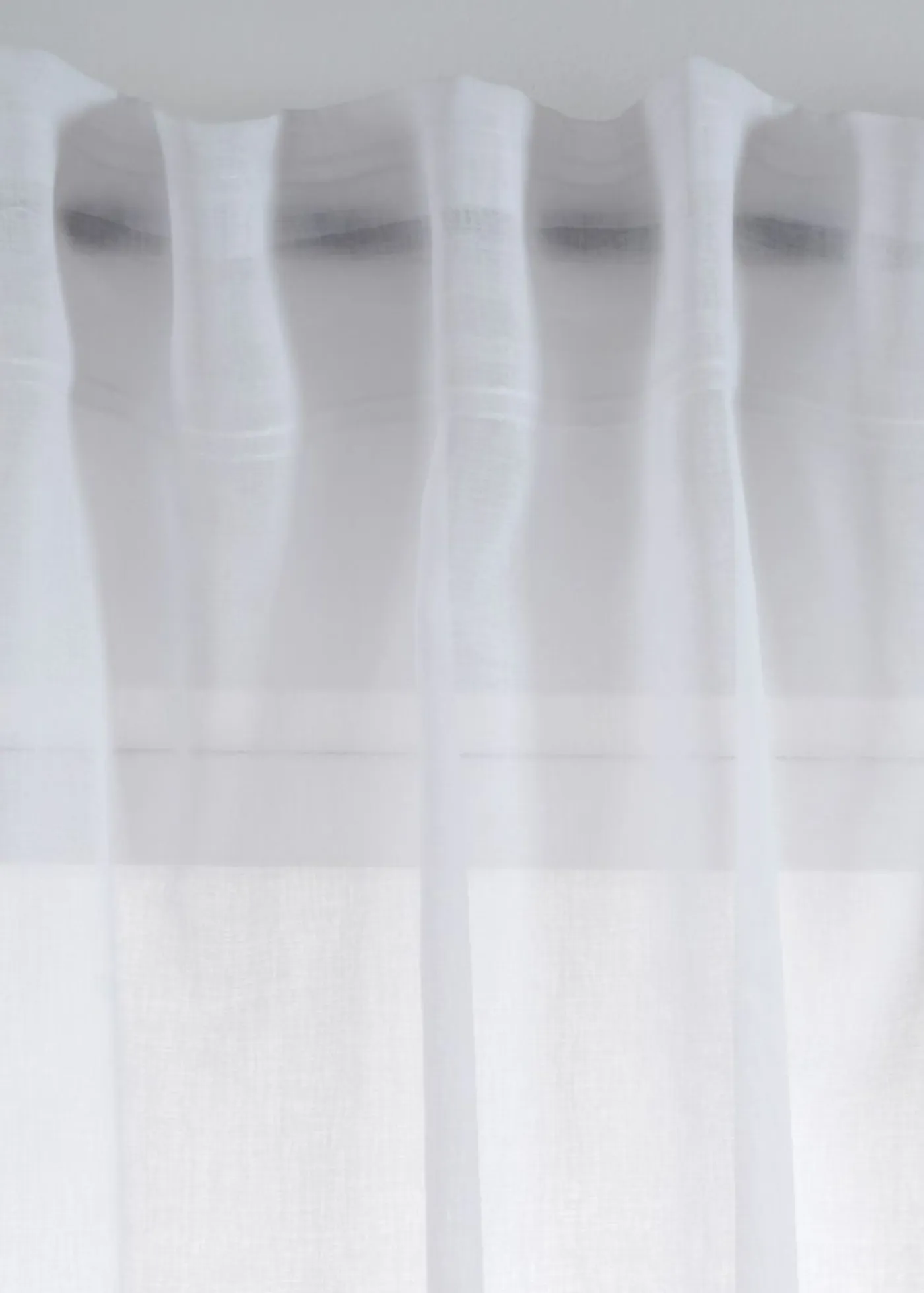 bonprix bonprix Muebles De Sala De Estar·Cortinas De Salón|Todas Las Cortinas>Cortina de poliéster reciclado (1 unidad) Blanco