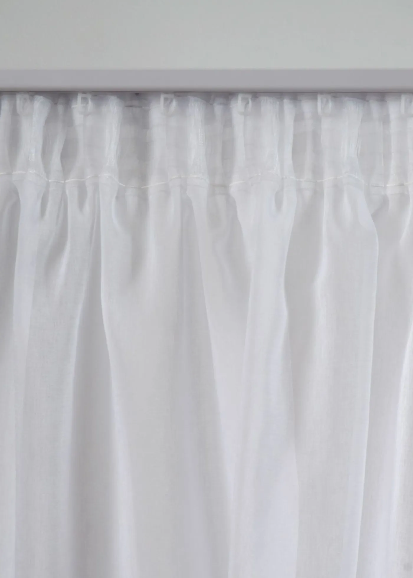 bonprix bonprix Muebles De Sala De Estar·Cortinas De Salón|Todas Las Cortinas>Cortina de poliéster reciclado (1 unidad) Blanco