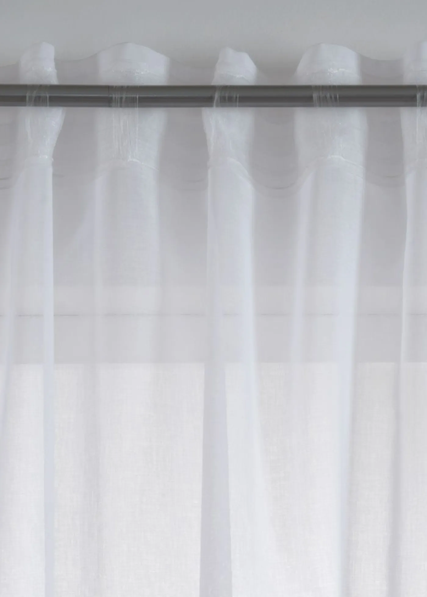 bonprix bonprix Muebles De Sala De Estar·Cortinas De Salón|Todas Las Cortinas>Cortina de poliéster reciclado (1 unidad) Blanco