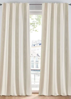 bonprix bonprix Cortina opaca con estructura (1 unidad)