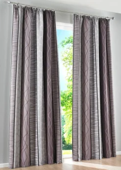 bonprix bonprix Cortina opaca normal y extra ancha (1 unidad)