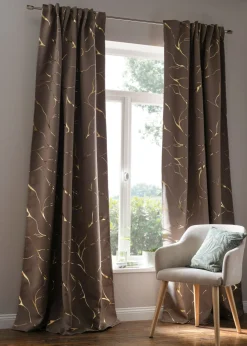 bonprix bonprix Cortina oscurecedora con estampado brillante (1 unidad)