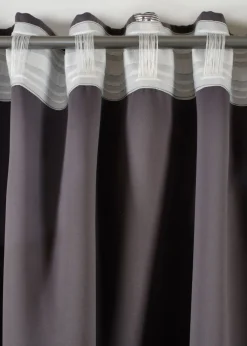 bonprix bonprix Cortina oscurecedora con brillo, también en tamaño extralargo (1 unidad)