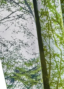 bonprix bonprix Cortina oscurecedora con motivo de bosque (1 unidad)