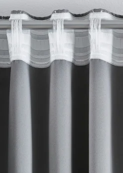 bonprix bonprix Cortina oscurecedora con patrón brillante (1 unidad)