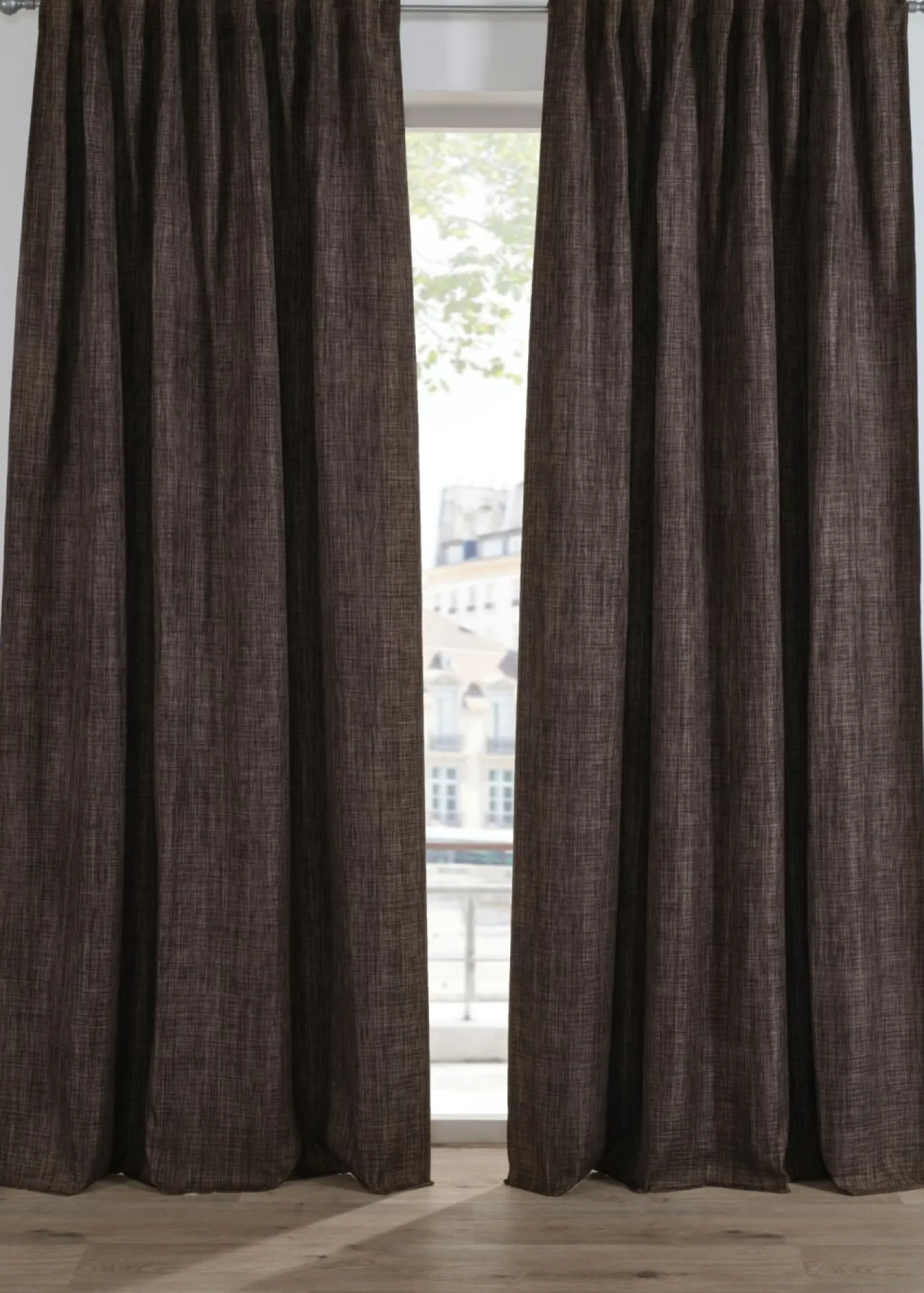 bonprix bonprix Cortina oscurecedora con estructura elegante (1 unidad)