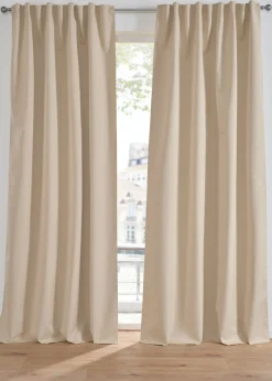 bonprix bonprix Cortina oscurecedora con estructura y reverso del mismo color (1 unidad)