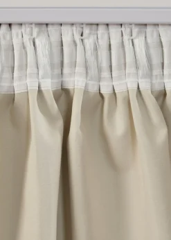 bonprix bonprix Cortina oscurecedora con estructura y reverso del mismo color (1 unidad)