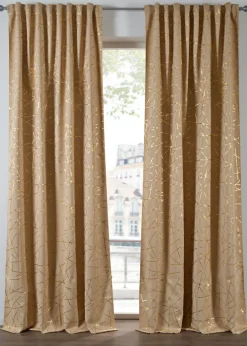 bonprix bonprix Cortina oscurecedora con brillo, también en tamaño extralargo (1 unidad)