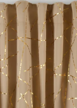 bonprix bonprix Cortina oscurecedora con brillo, también en tamaño extralargo (1 unidad)