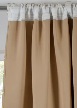 bonprix bonprix Cortina oscurecedora con brillo, también en tamaño extralargo (1 unidad)