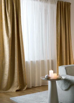 bonprix bonprix Cortina oscurecedora con brillo, también en tamaño extralargo (1 unidad)