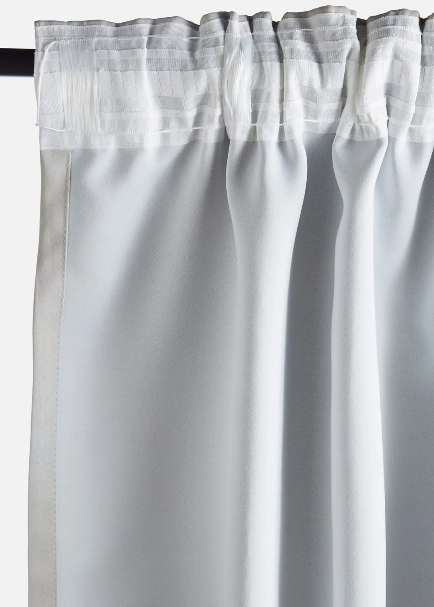 bonprix bonprix Cortinas Opacas|Cortinas Para Dormitorio>Cortina oscurecedora con degradado cromático (1 unidad) gris + pizarra