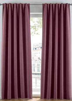 bonprix bonprix Muebles De Dormitorio·Cortinas Opacas|Cortinas Opacas>Cortina oscurecedora en varios tamaños (1 unidad) Baya