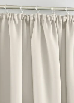 bonprix bonprix Muebles De Dormitorio·Cortinas Opacas|Cortinas Opacas>Cortina oscurecedora en varios tamaños (1 unidad) Crudo
