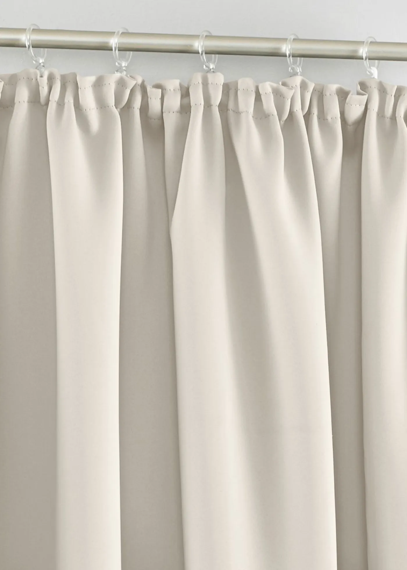 bonprix bonprix Muebles De Dormitorio·Cortinas Opacas|Cortinas Opacas>Cortina oscurecedora en varios tamaños (1 unidad) Crudo