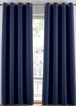 bonprix bonprix Muebles De Dormitorio·Cortinas Opacas|Cortinas Opacas>Cortina oscurecedora en varios tamaños (1 unidad) Azul marino