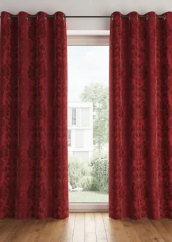 bonprix bonprix Muebles De Dormitorio·Cortinas Opacas|Cortinas Opacas>Cortina oscurecedora en varios tamaños (1 unidad) Burdeos