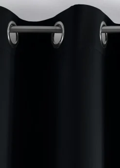 bonprix bonprix Muebles De Dormitorio·Cortinas Opacas|Cortinas Opacas>Cortina oscurecedora en varios tamaños (1 unidad) Negro
