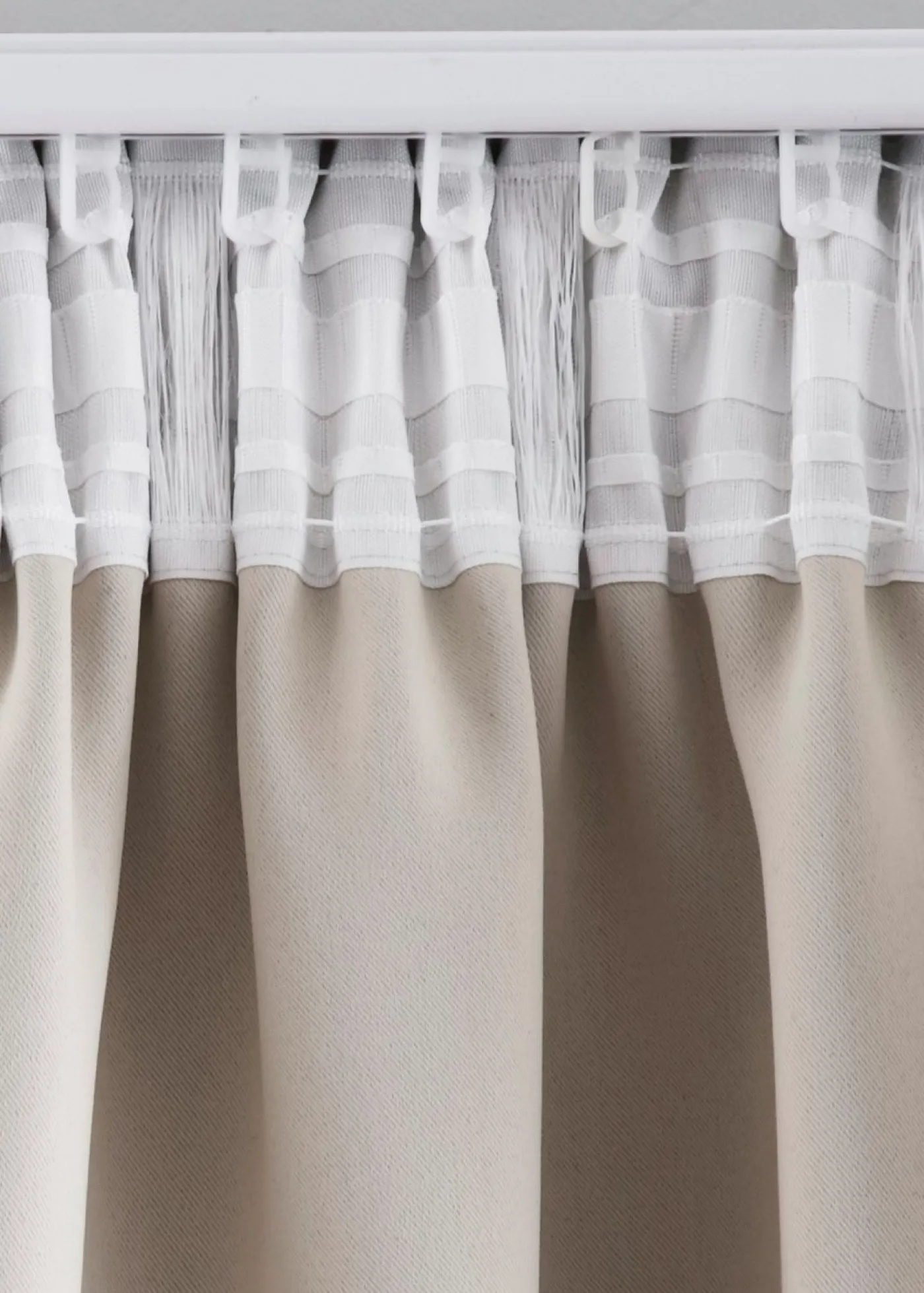 bonprix bonprix Muebles De Dormitorio·Cortinas Opacas|Cortinas Opacas>Cortina oscurecedora en varios tamaños (1 unidad) Crudo