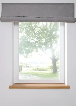 bonprix bonprix Cortina romana oscurecedora monocolor