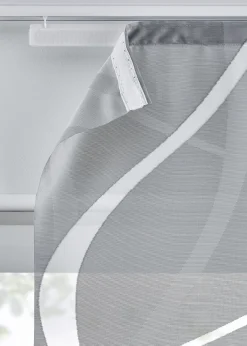 bonprix bonprix Estores>Cortina tipo panel japonés "Brujas" (Pack de 1) Plateado