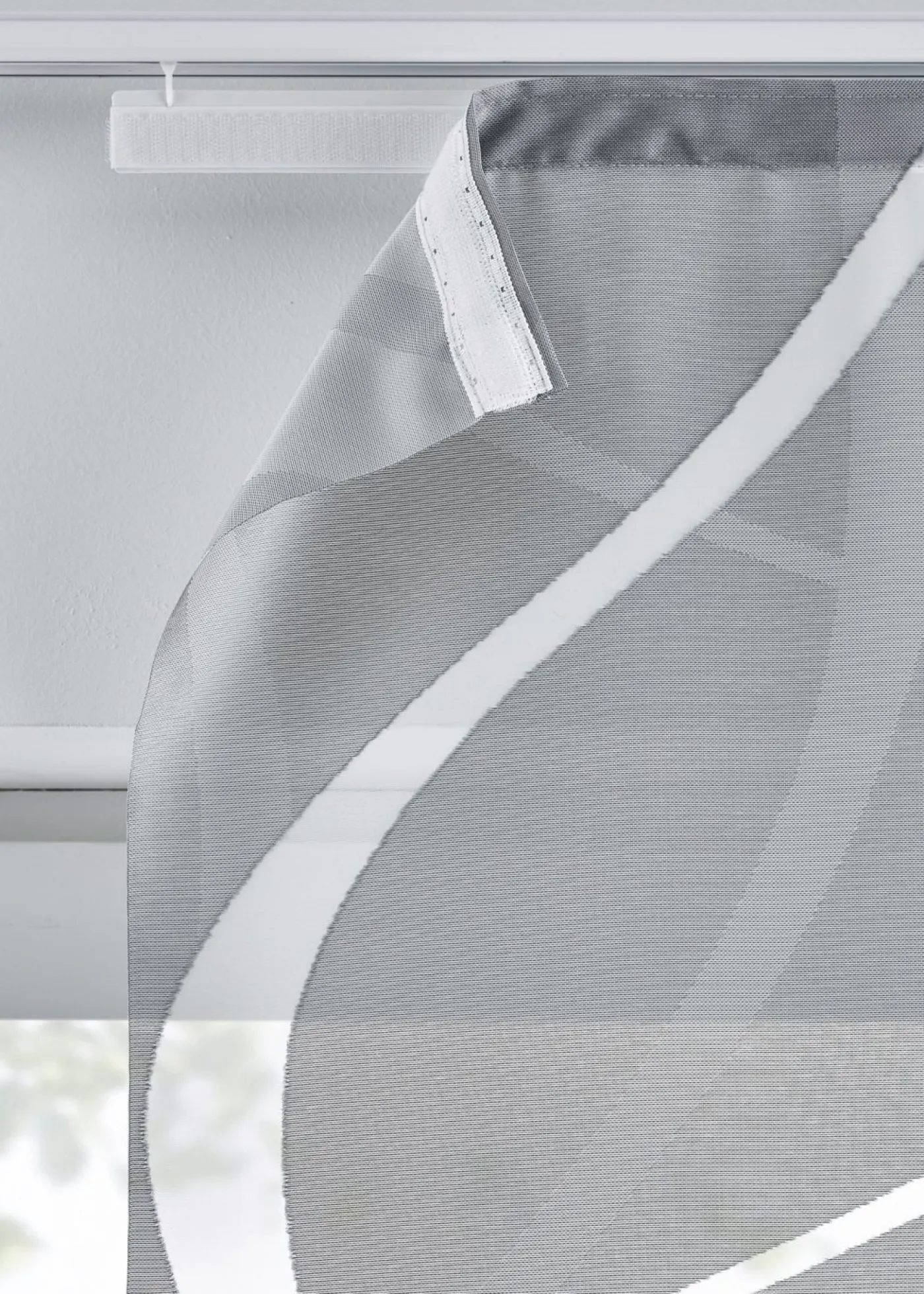 bonprix bonprix Estores>Cortina tipo panel japonés "Brujas" (Pack de 1) Plateado