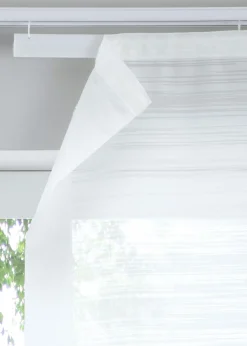 bonprix bonprix Estores>Cortina tipo panel japonés "Danzica" (Pack de 1) Blanco lana