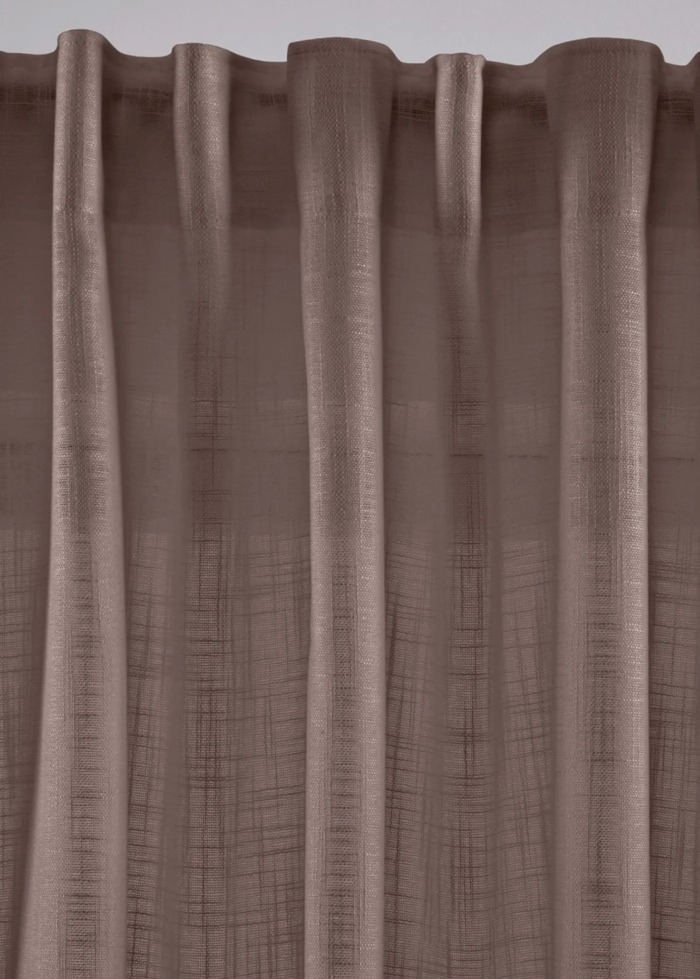 bonprix bonprix Muebles De Sala De Estar·Cortinas De Salón|Cortinas Para Dormitorio>Cortinas con textura (2 unidades) marrón