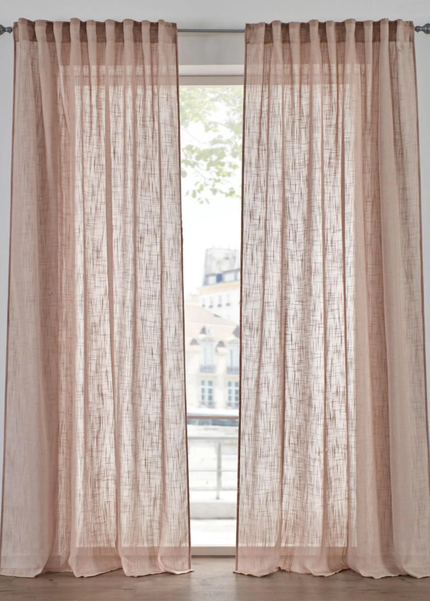 bonprix bonprix Cortinas con textura (2 unidades)