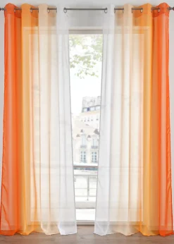 bonprix bonprix Cortinas de gasa ligera, también en tamaño extralargo (2 unidades)