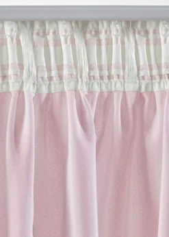bonprix bonprix Muebles De Sala De Estar·Cortinas De Salón|Cortinas Baratas>Cortinas de material reciclado (2 unidades) rosa pálido