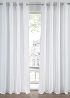 bonprix bonprix Cortinas de microfibra de fácil cuidado (2 unidades)