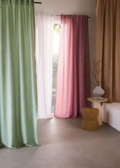 bonprix bonprix Cortinas de microfibra de fácil cuidado (2 unidades)