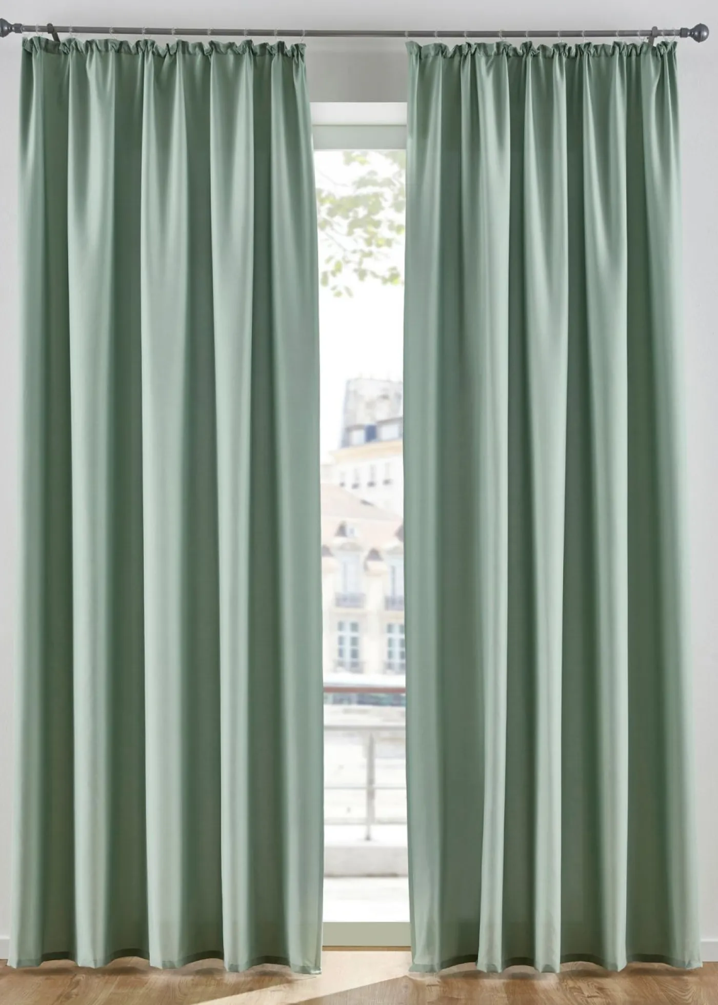 bonprix bonprix Cortinas de microfibra (2 unidades)