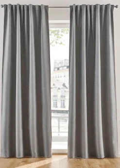 bonprix bonprix Cortinas oscurecedoras con estructura (2 unidades)