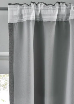 bonprix bonprix Cortinas oscurecedoras con estructura (2 unidades)