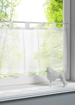 bonprix bonprix Cortinas Baratas|Visillos>Cortinilla bistrot "Color liso" Crema