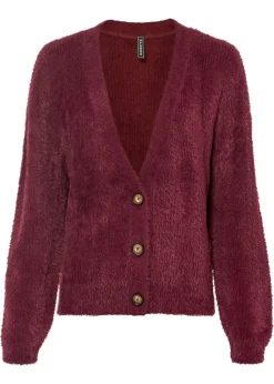 bonprix bonprix Jerséis|Ropa De Punto>Cárdigan Rojo azalea